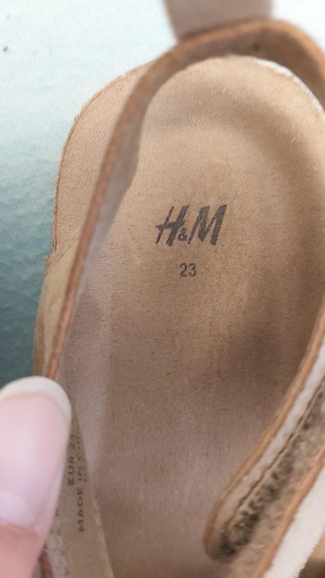 Sandálky h&m 23, h&m,23