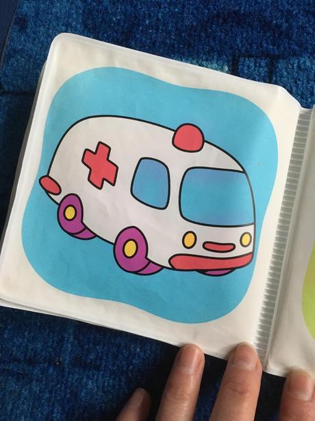 2x pískacia knižka gumená canpol babies do vody, 