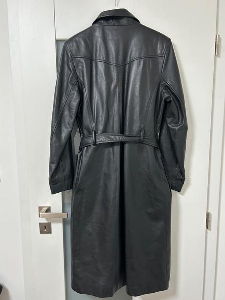 Kabát z pravej kože hennes, m