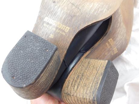 Mustang kožené členkové čižmy, mustang,39