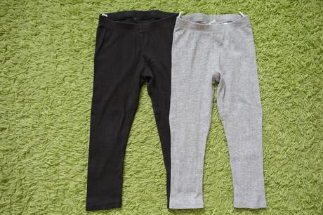 Legíny vrúbkované, h&m,104