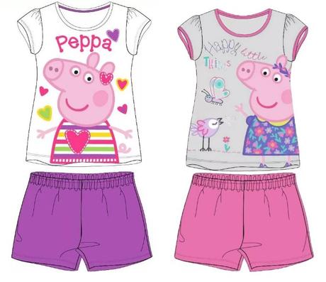 Dievčenské pyžamo (2ks) peppa pig - skladom, 92 / 98 / 116 / 122