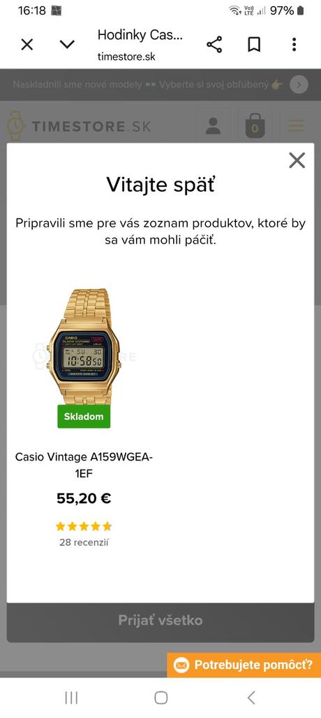 Hodinky casio, casio