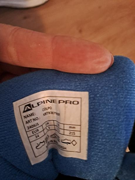 Chlapčenske čižmy, alpine pro,34