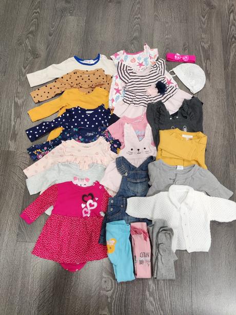 Šaty a bodošaty 68, h&m,68