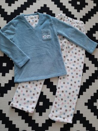 Nádherný mäkký kompletík domáceho oblečenia 34/36, 158