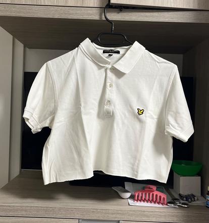 Vintage croptop lyle & scott, m