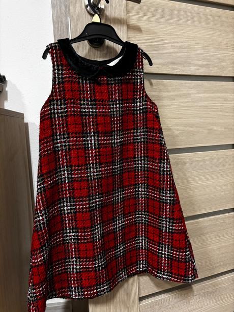 Vianočné šaty z h&m, h&m,128