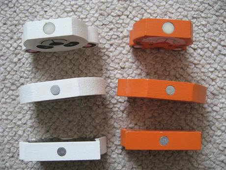 Magnetické zvieratká + zebra na kolieskach,