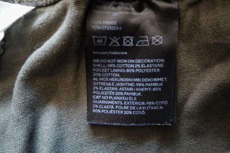 Nohavice h&m jogger pull-on, h&m,140