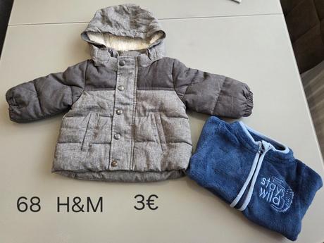 Zimna bunda 68, h&m,68