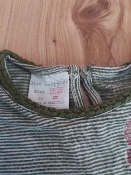 Dievčenské tričko zara č.86, zara,86
