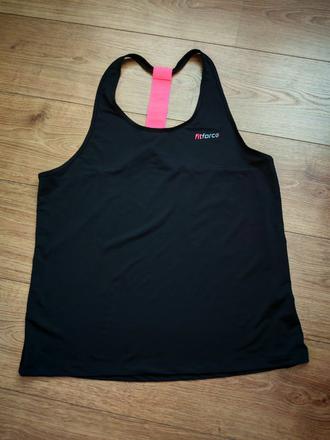 Pohodlné tričko na cvičenie, m