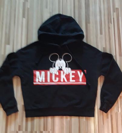 Kratka mikinka z kapucnou, disney,s