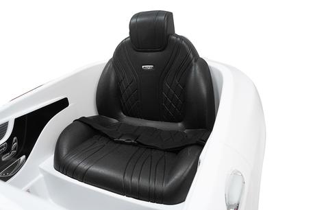 Toyz akumulátorové vozidlo mercedes amg s63 biela, 