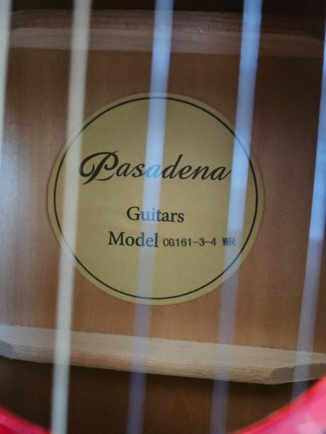 Gitara pasadena 3/4 red burst, 