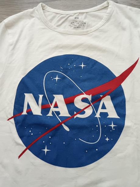 Tričko nasa, h&m,134