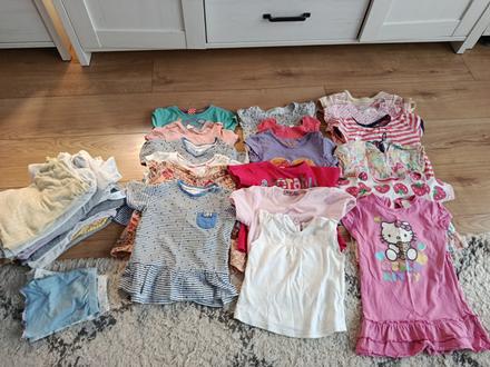 Tričká s krátkym rukávom balík (v.86-92) (1,5-2r.), 92