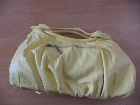 Damska žlta kabelka, 