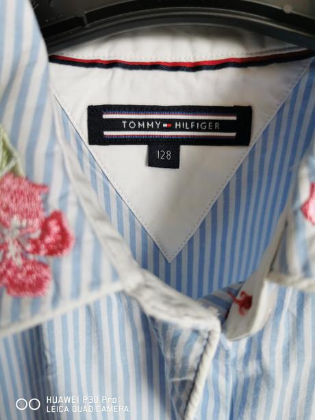 Dievčenská košeľa tommy hilfiger, tommy hilfiger,128