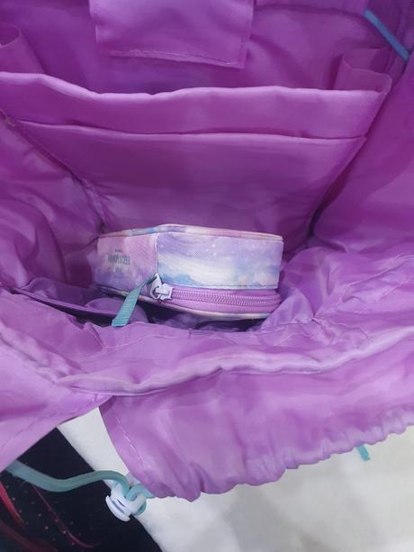 Zdravý batoh unicorn purple beckmann,