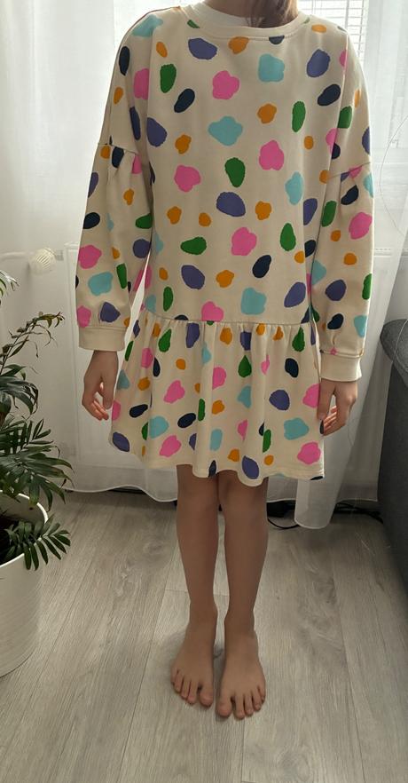 Mikinova tunika, saty, tchibo,134