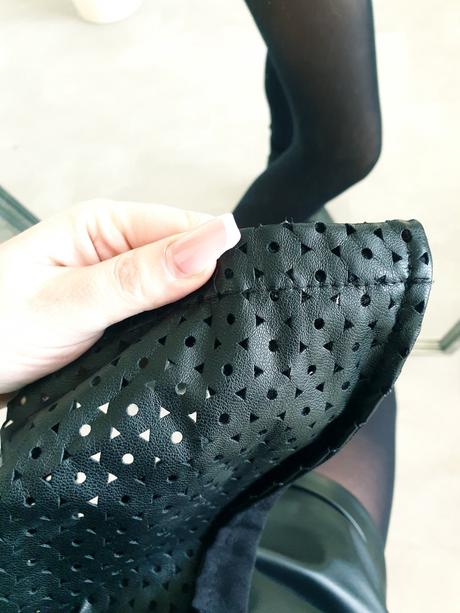 Koženkové sako s, s