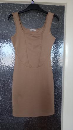 Hnedé minišaty, gate,s