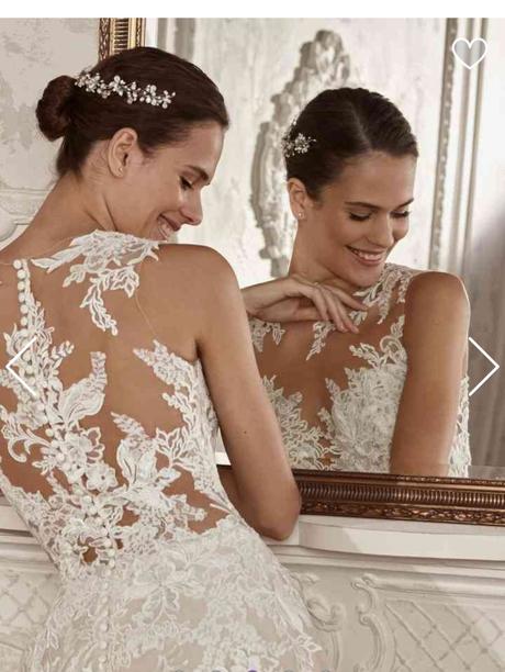 Svadobné šaty s vlečkou amaury st. patrick, 38