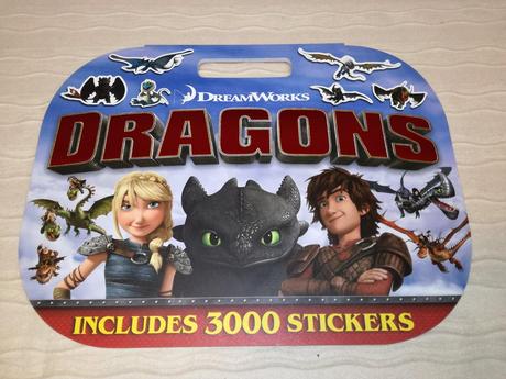 Dreamworks mega dragons activity pad nsu18,
