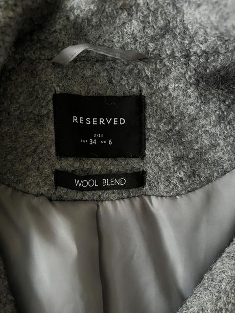 Vlnený kabát reserved, reserved,xs