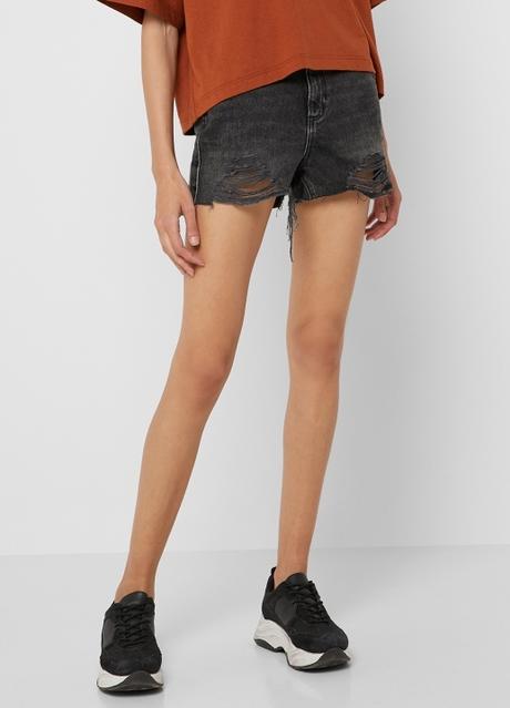 Riflové mom kraťasy, topshop,xs