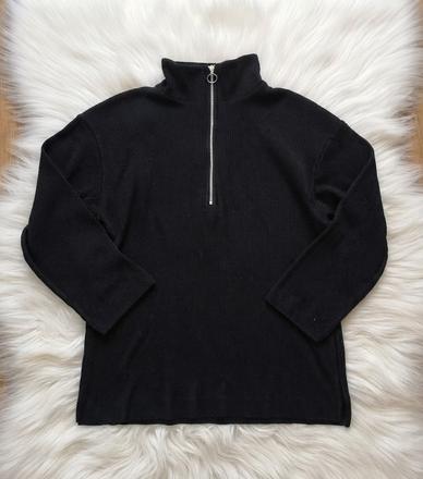 Čierny sveter h&m, h&m,xs