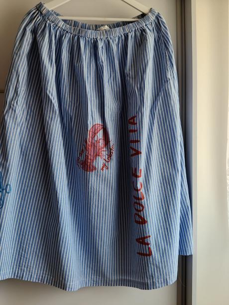 Oui jedinečná, štýlová maxisukna s vreckami, xl