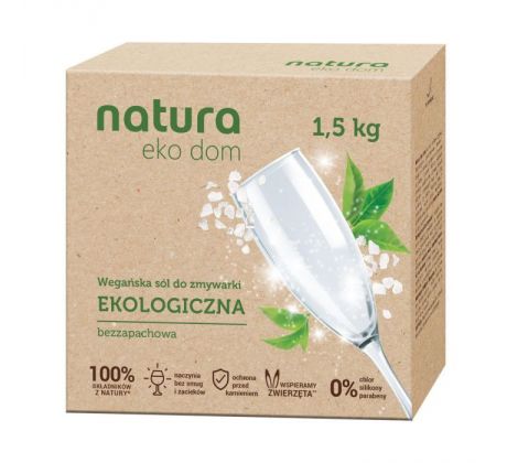 Ekologická soľ do umývačky riadu 1,5 kg,