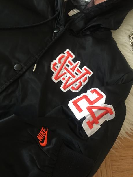 Nike saténová baseballová prechodná  bundicka-xs/s, nike,s