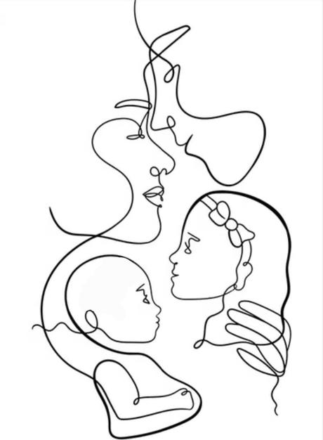 Personalizovaný rodinný obraz, 