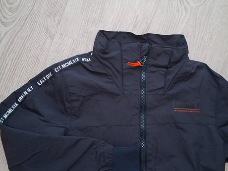 Prechodná bunda zateplená flisom č.146/152, h&m,152