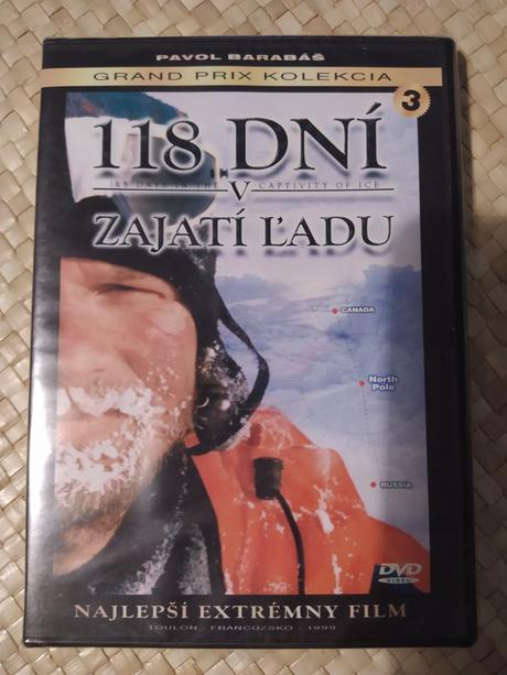 Dvd pavol barabas - 118 dni v zajatí ladu, nové,
