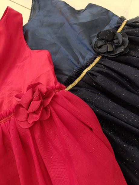 Dievčenské slávnostné šaty 2ks, h&m,134
