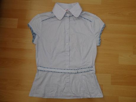 Bledofialova kosela - kratky rukav, s