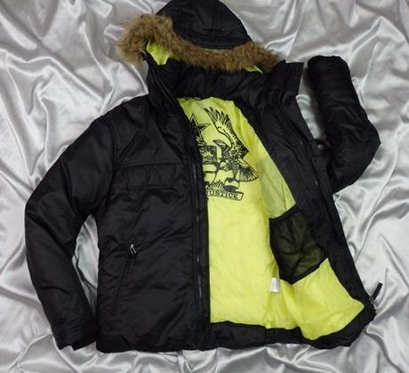 Luxusná zimná bunda, s