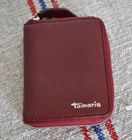 Tamaris peňaženka červená 10,5/8,5cm, tamaris