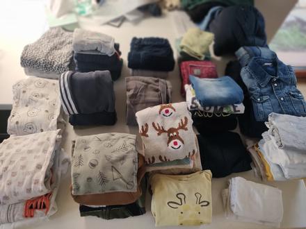 Predám balík oblečenia na jar/jesen, 86–98