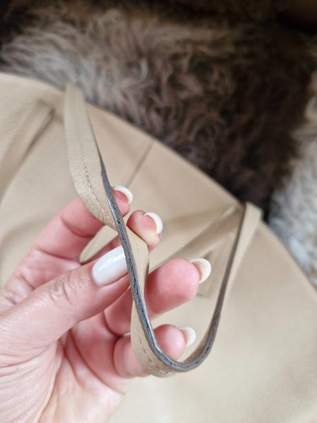 Maxi kožená taška massimo dutti,