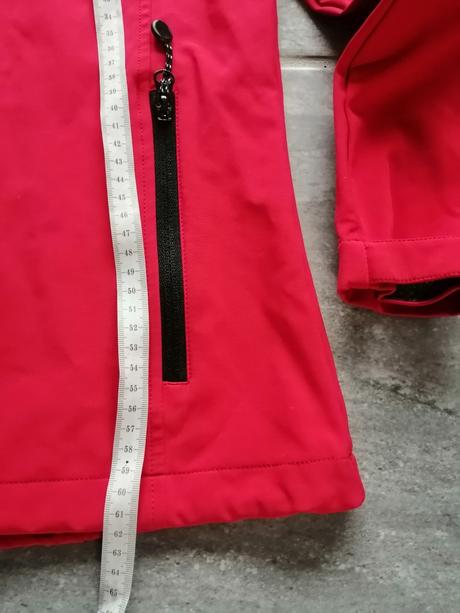 Softshell červená bunda westsidesports v36, 36