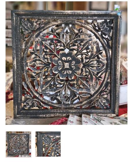 Drevorezba obraz orient,