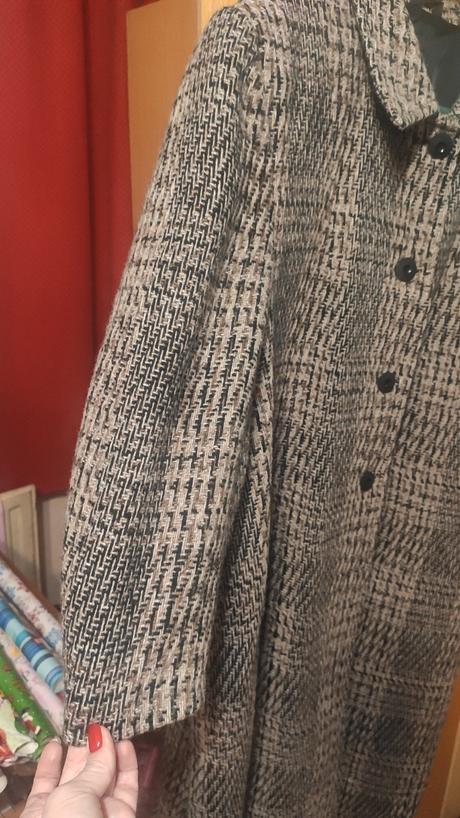 Dámsky dlhý kabát, xxl