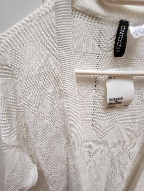 Svetrík bez zapinania, h&m,s