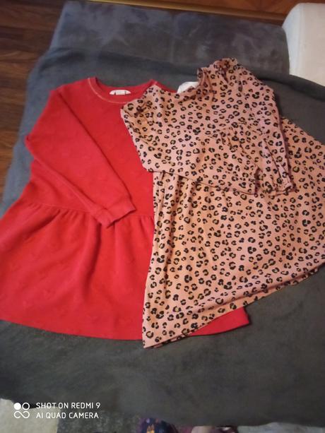 Dievčenské šaty, h&m,116